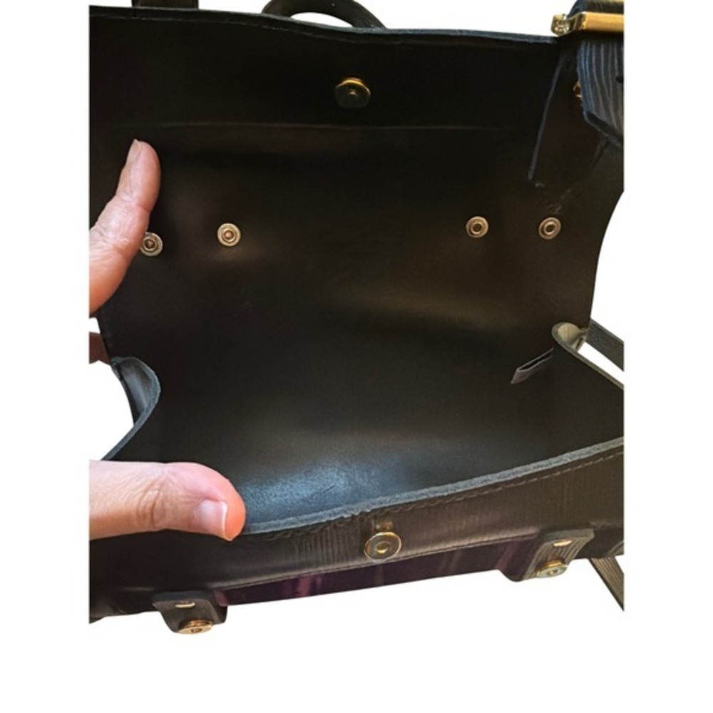 Cambridge Satchel x Wicked Elphaba Bag Black Leather Purple Velvet Crossbody - Picture 6 of 15